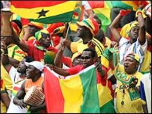 Ghana in full party mood